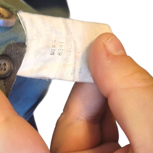 Woolrich Men's Olive Green Bear Button Down Shirt Size XL - Picture 5 of 6